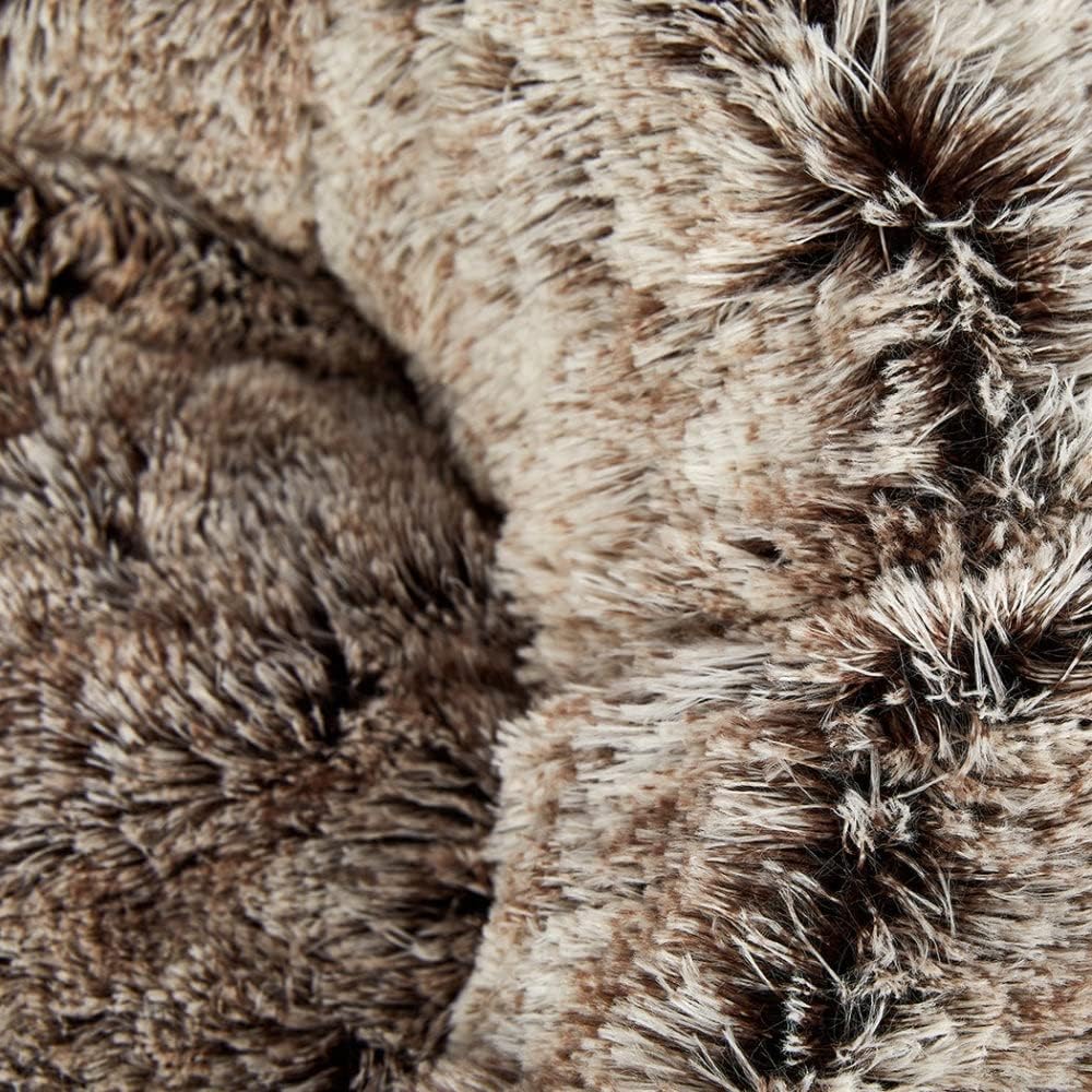PaWz Medium Replaceable Cover for Dog Calming Bed Kennel Round Nest Cave (Coffee) at Pet Servo