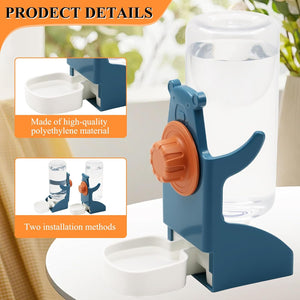 Pet water dispenser with high-quality polyethylene material on a blurred background at Pet Servo