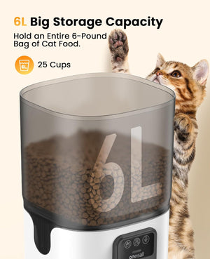 Buy oneisall - Automatic 5G WiFi Smart Pet Feeder at Pet Servo