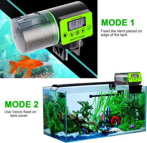 Aquarium filter with digital display and modes for installation in an aquarium at Pet Servo