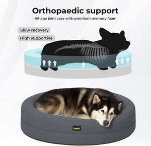 Buy Pawz Orthopedic Donut Dog Bed with Memory Foam at Petservo