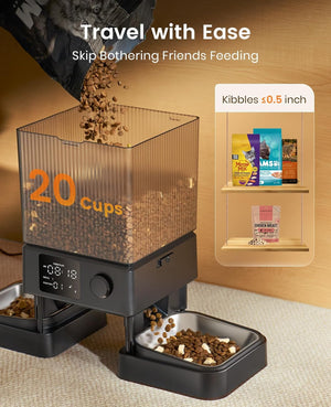 Buy oneisall - Automatic Cat Feeder for Dry Food at Pet Servo