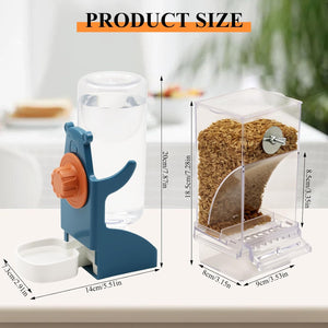 Pet feeding and exercise toy with measurements on a white background at Pet Servo
