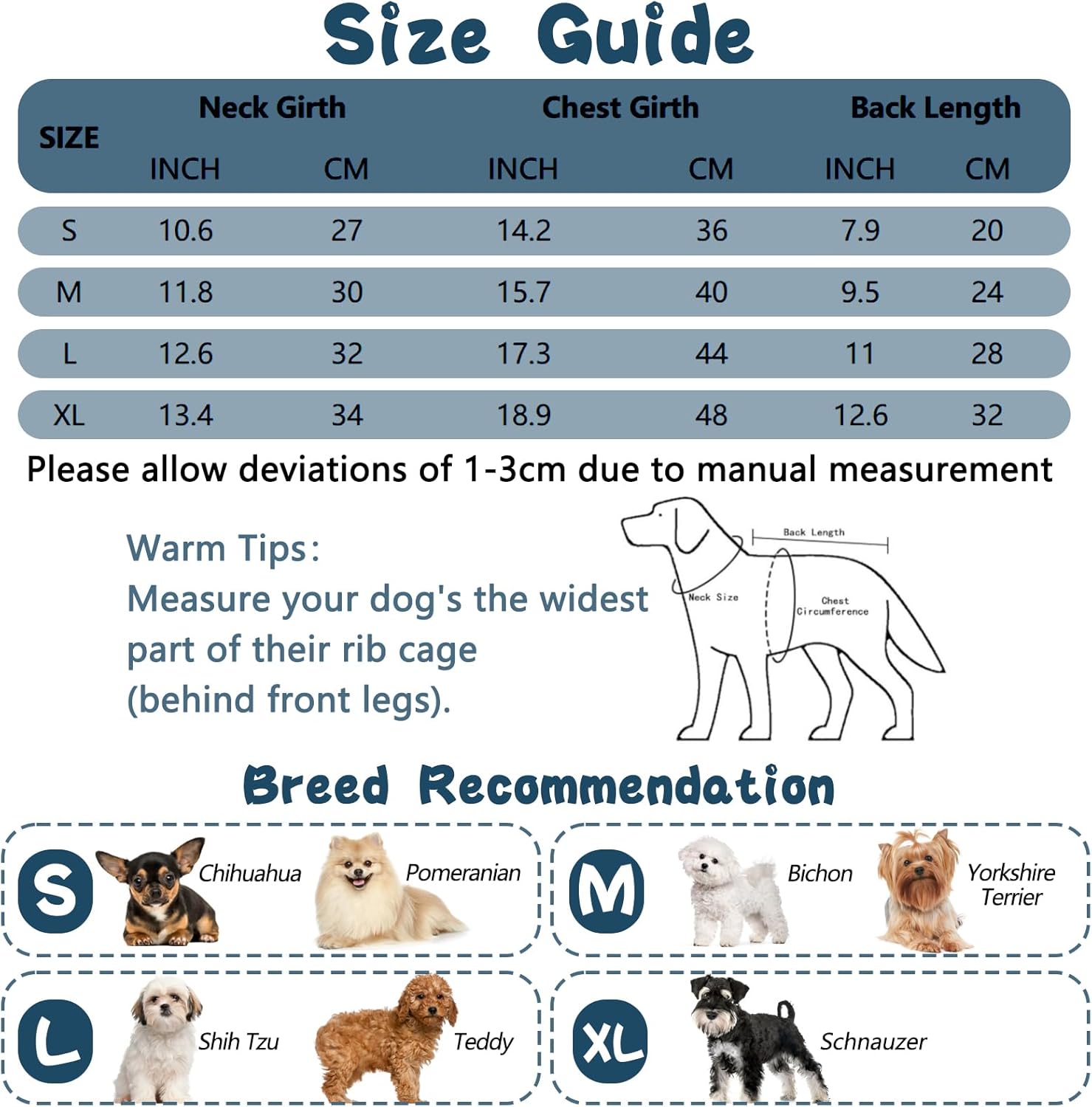 Fiohiros Warm Water-Resistant Dog Jacket Small - Petservo