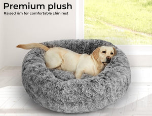 Buy PaWz XL Pet Soft Warm Kennel Round Bed at Pet Servo