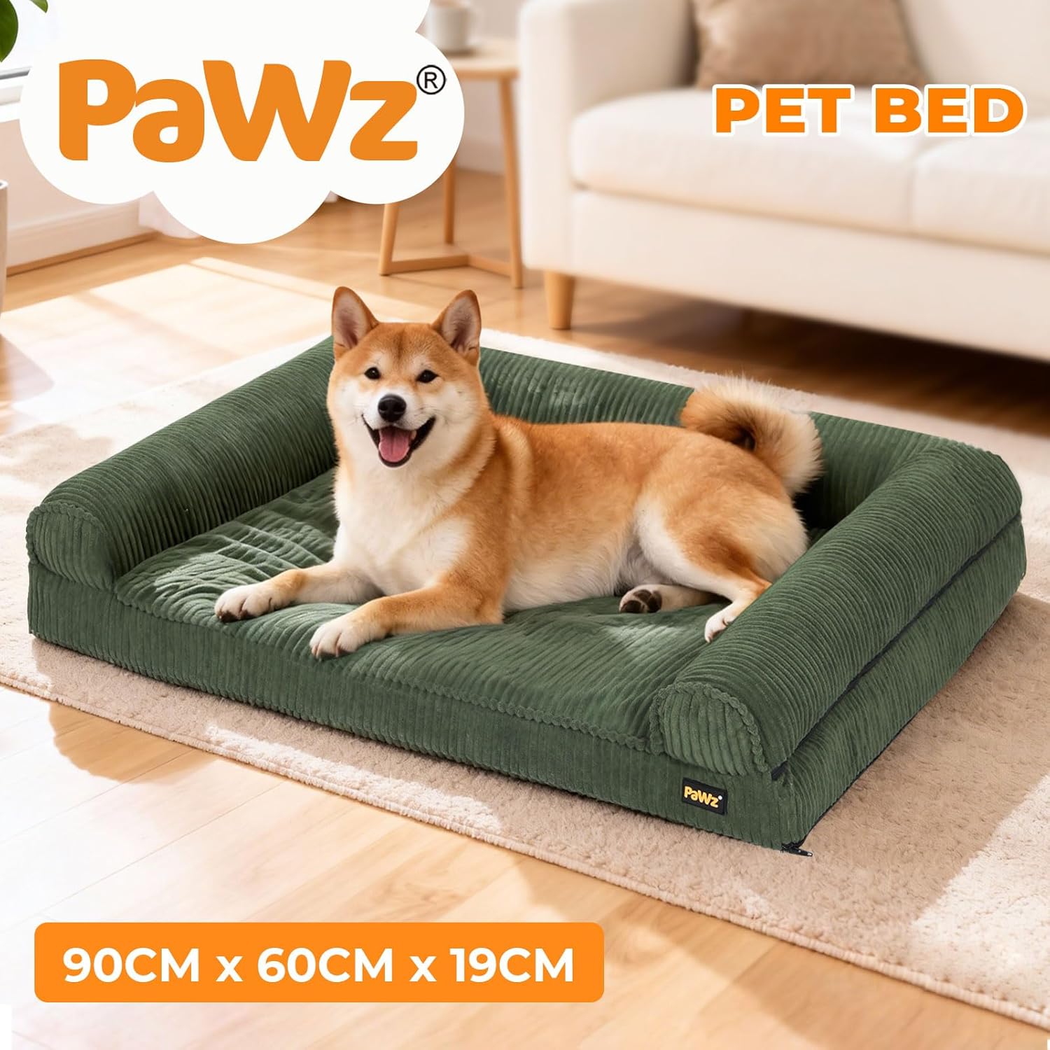 Buy PaWz - Dog & Cat Couch Bed with Washable Cover at Pet Servo