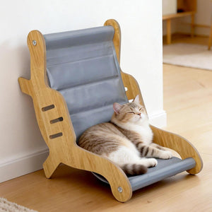 Buy PaWz L-Shaped Indoor Cat Bed with Gel Pad at Pet Servo