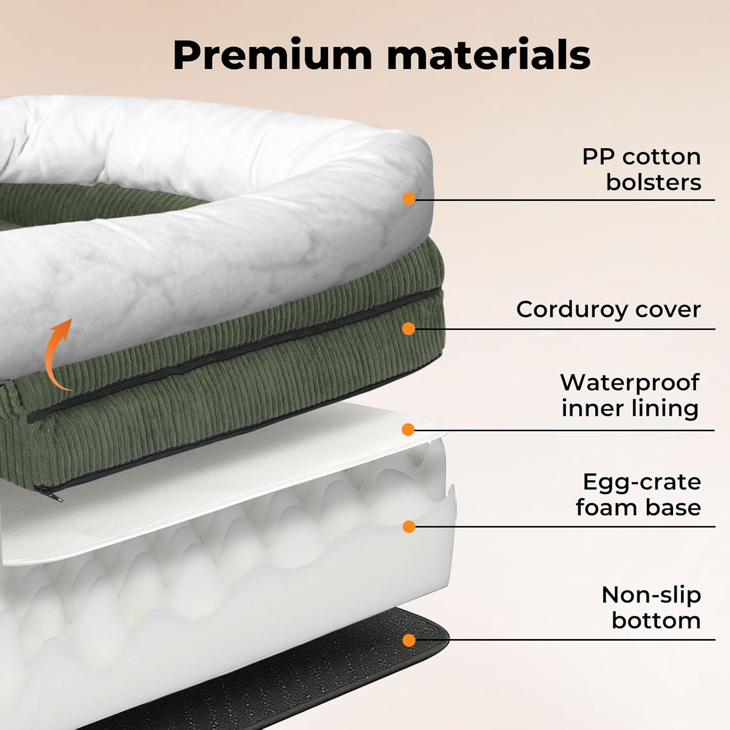 Buy PaWz - Dog & Cat Couch Bed with Washable Cover at Pet Servo