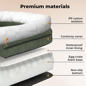Buy PaWz - Dog & Cat Couch Bed with Washable Cover at Pet Servo