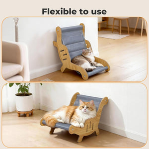 Buy PaWz L-Shaped Indoor Cat Bed with Gel Pad at Pet Servo