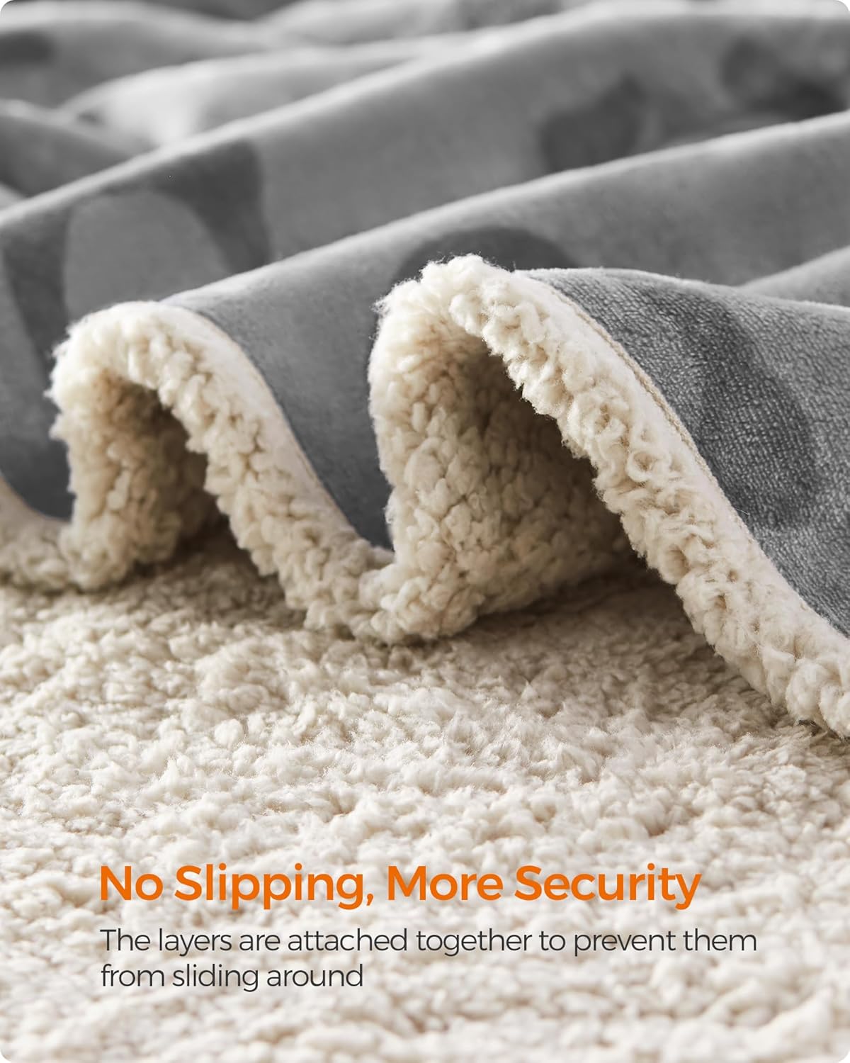 Rolls of carpet with text 'No Slipping, More Security' on a carpeted floor at Pet Servo