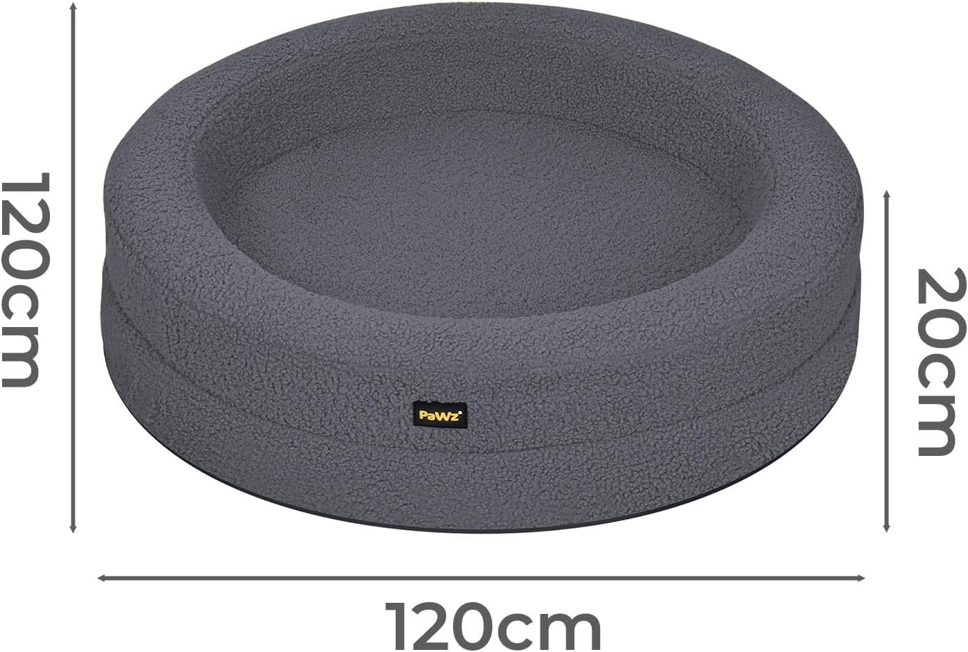 Buy Pawz Orthopedic Donut Dog Bed with Memory Foam at Petservo