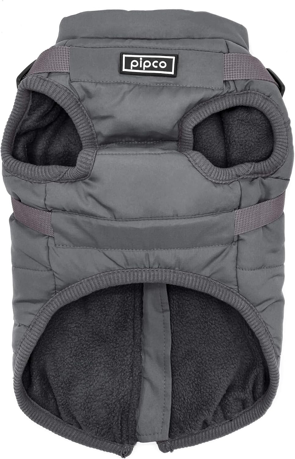 Puffer Jacket L-Snug – Warm & Harnessed - Petservo