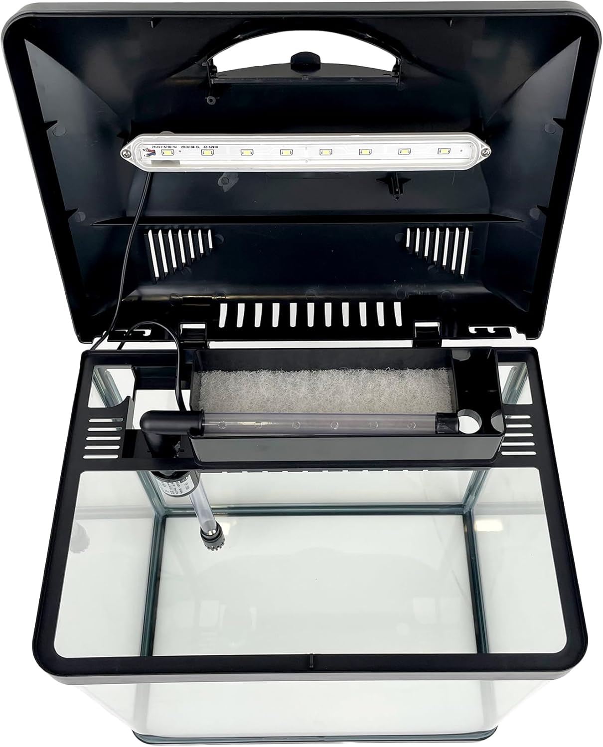 Aqua Care - 16L E300 Curved Corner Glass Aquarium at Pet Servo