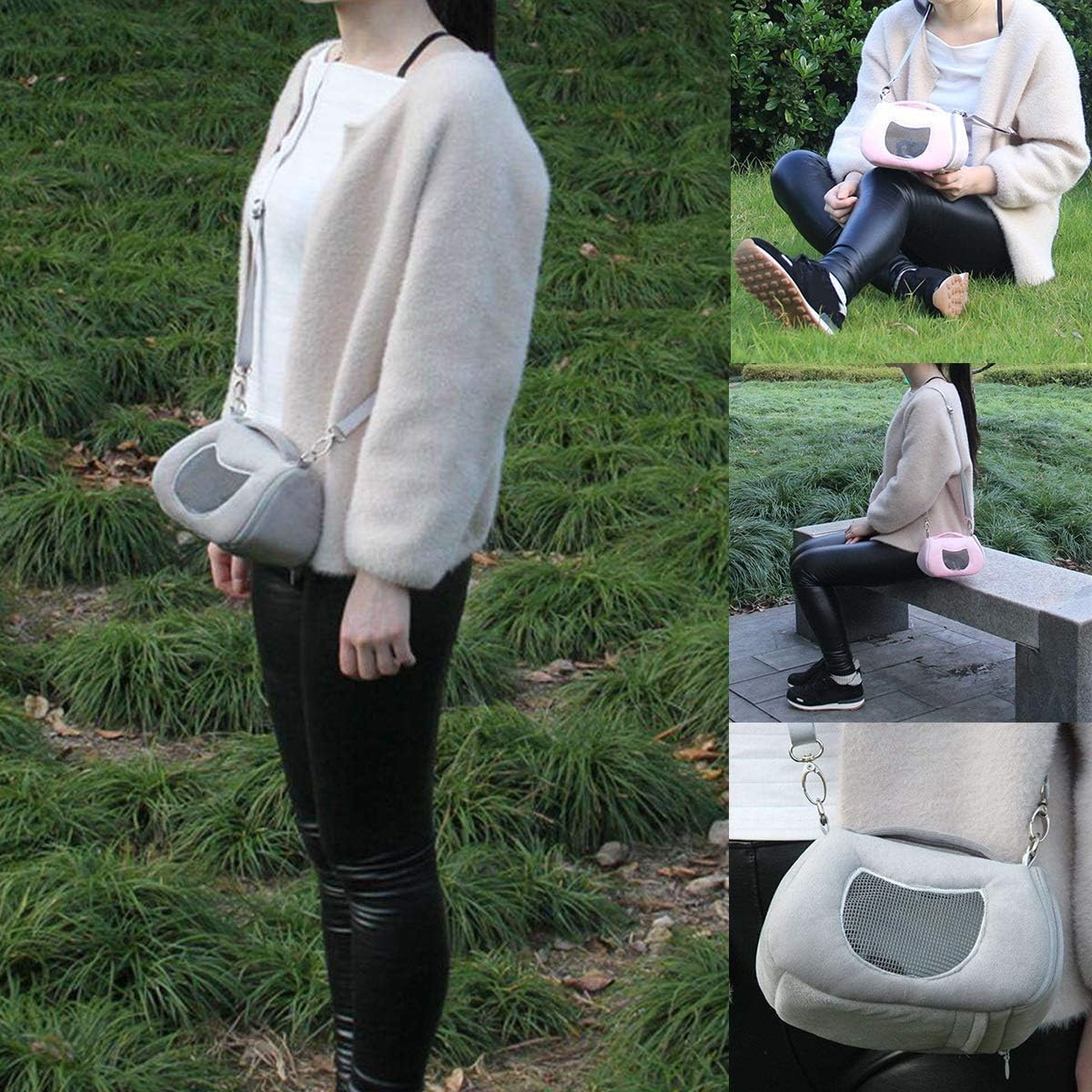 Litewoo - Hamster Travel Carrier Portable Bag for small pets - Pet Servo