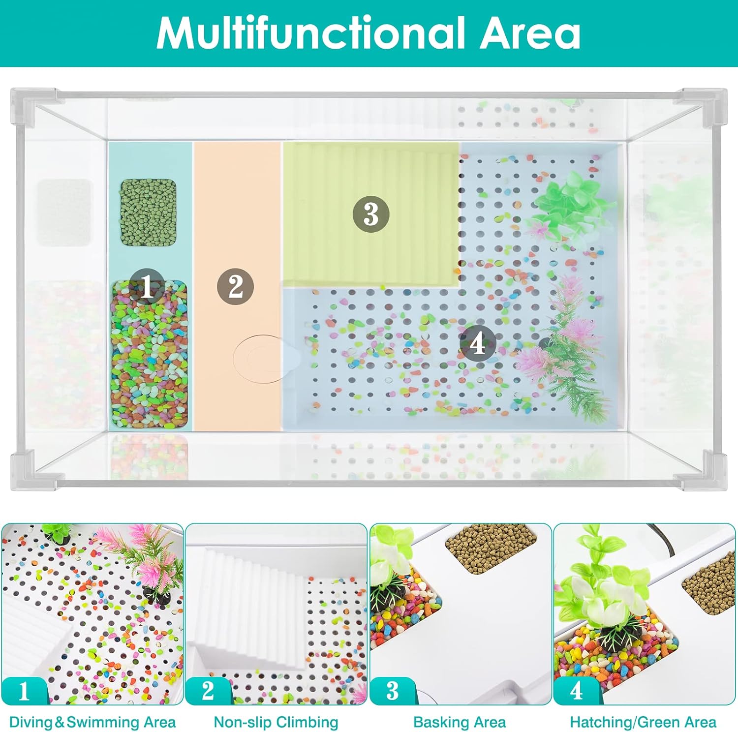 Multifunctional playpen with different areas for children's activities at Pet Servo