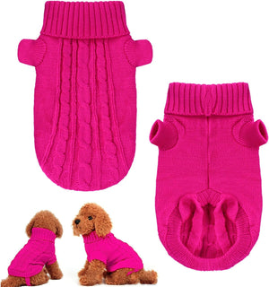 Knitted Sweater M – Cozy & Stylish for Small Pets - Petservo