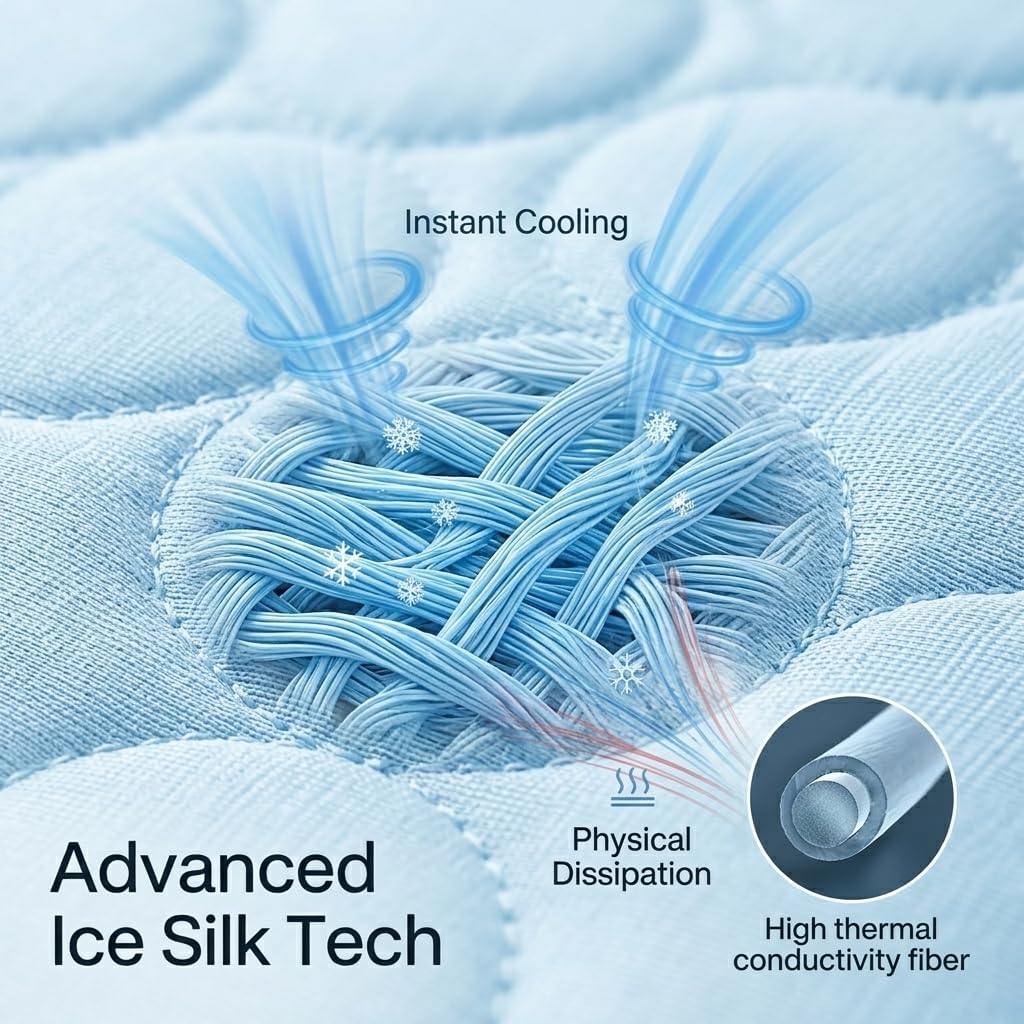 Pbed - Self Cooling Ice Silk Pet Bed Mat for Crate, Pink at Pet Servo