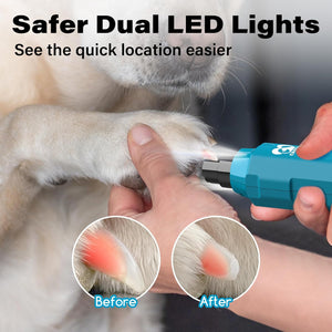 Buy Casfuy Newest Enhanced Pet Nail Grinder at Pet Servo