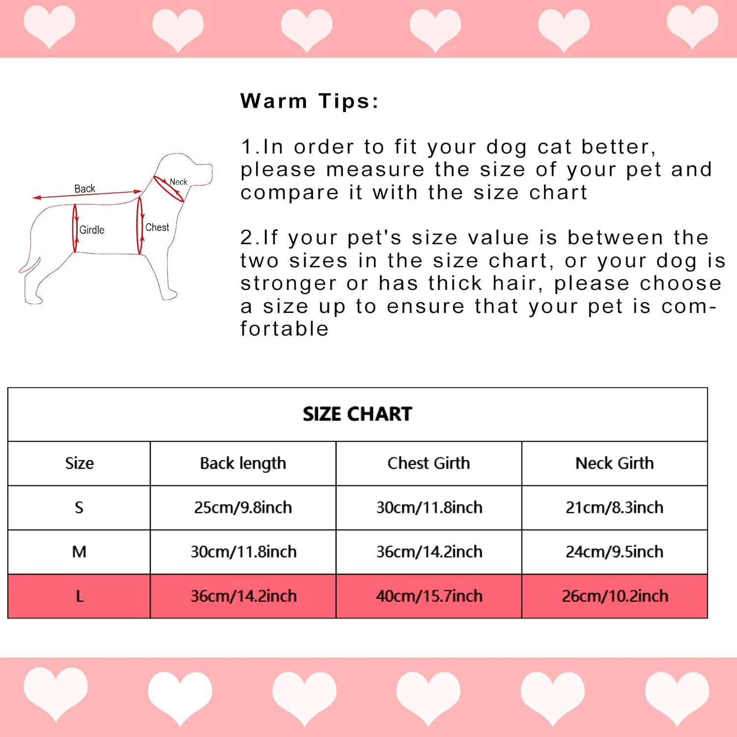 DXHYCC - Pink Heart Dog Sweater – Cozy Knit Holiday - Petservo