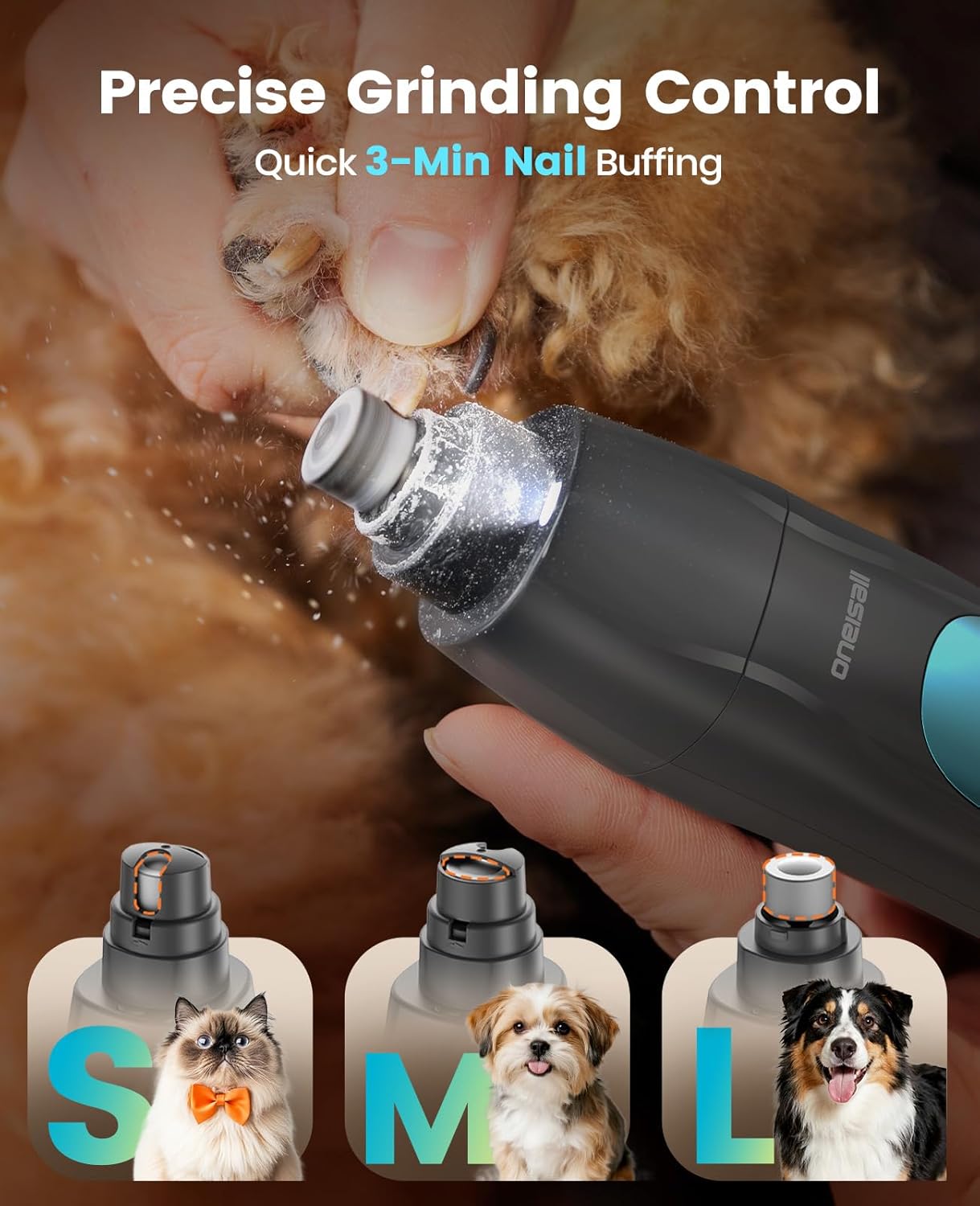 Buy oneisall - 4 in 1 Pet Clippers & Paw Trimmer at Pet Servo