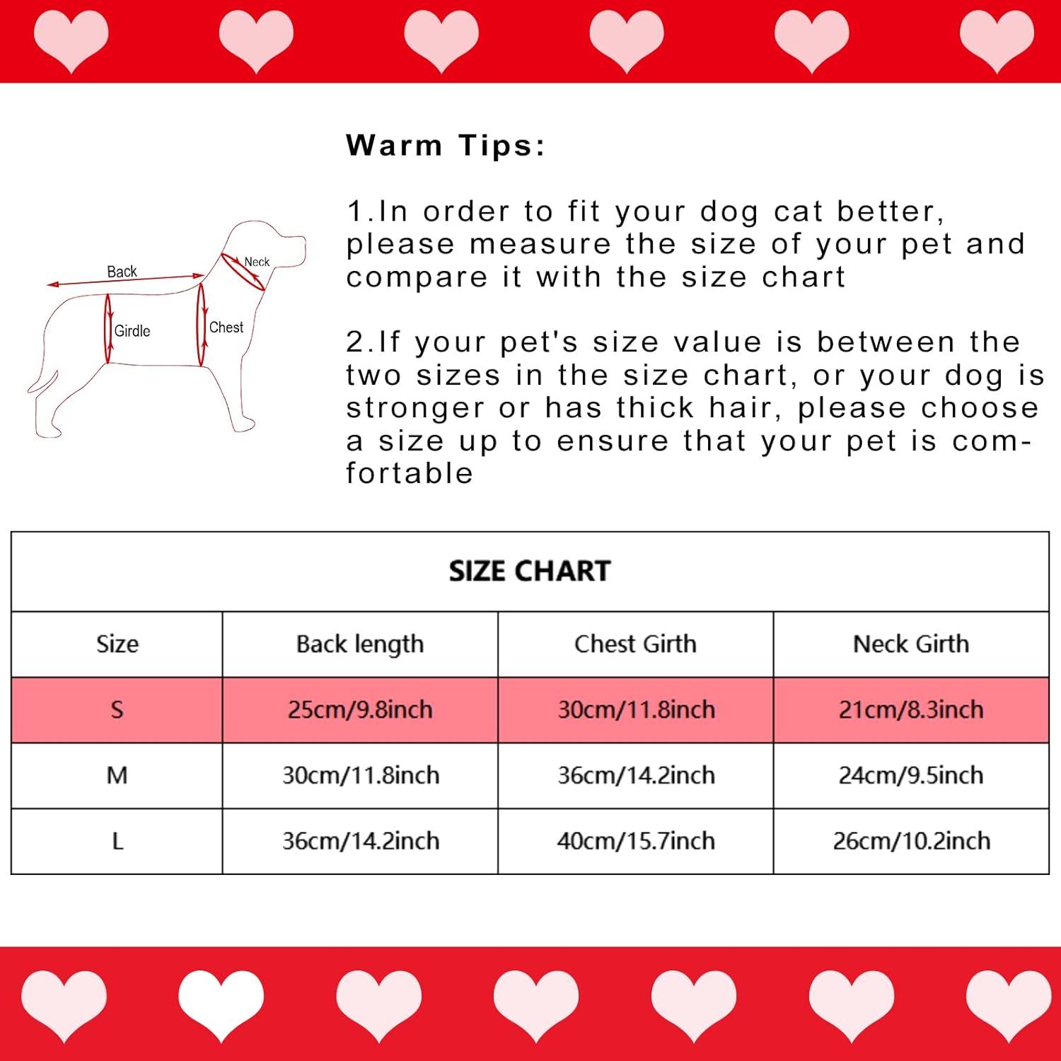 DXHYCC - Red Heart Dog Sweater – Cozy Knit Holiday - Petservo