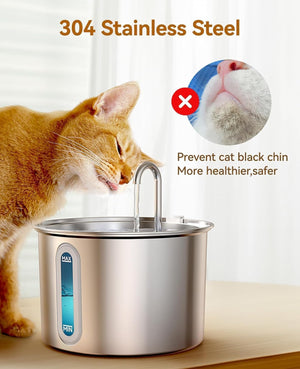 Buy oneisall - 2L Pet Water Fountain with Filters at Pet Servo