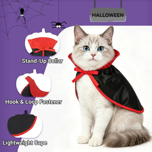 NAMSAN - Pet Vampire Halloween Costume for Holiday Party at Pet Servo