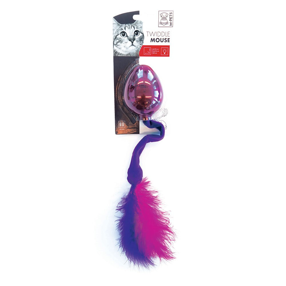 M-PETS - Twiddle Mouse Pink - Petservo – Pet Servo