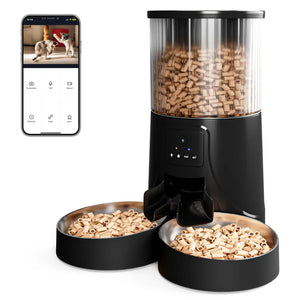 Shop Advwin 4L Automatic Cat Feeder for 2 Cats with Camera - Pet Servo