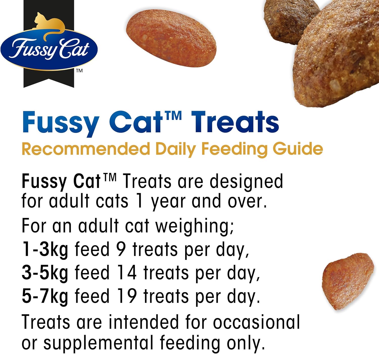 Fussy Cat - Fish Crunchers Cat Treats 100gX9 Pack