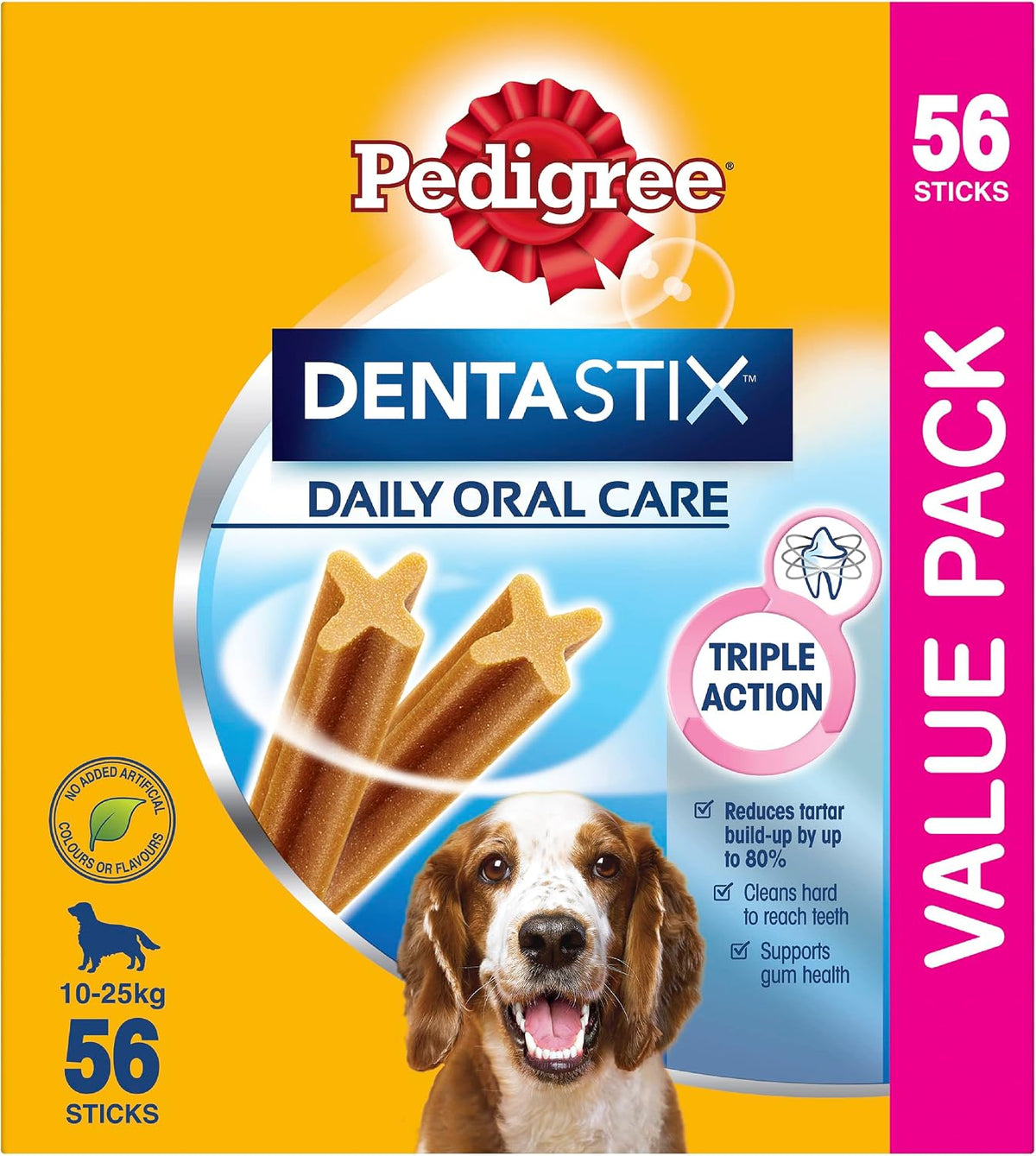 PEDIGREE DentaStix Medium Dental Dog Treats Daily Oral Care Petservo-1
