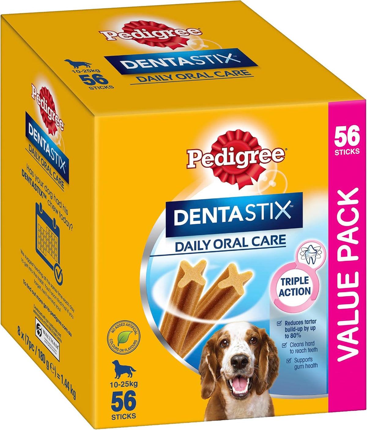 PEDIGREE DentaStix Medium Dental Dog Treats Daily Oral Care Petservo