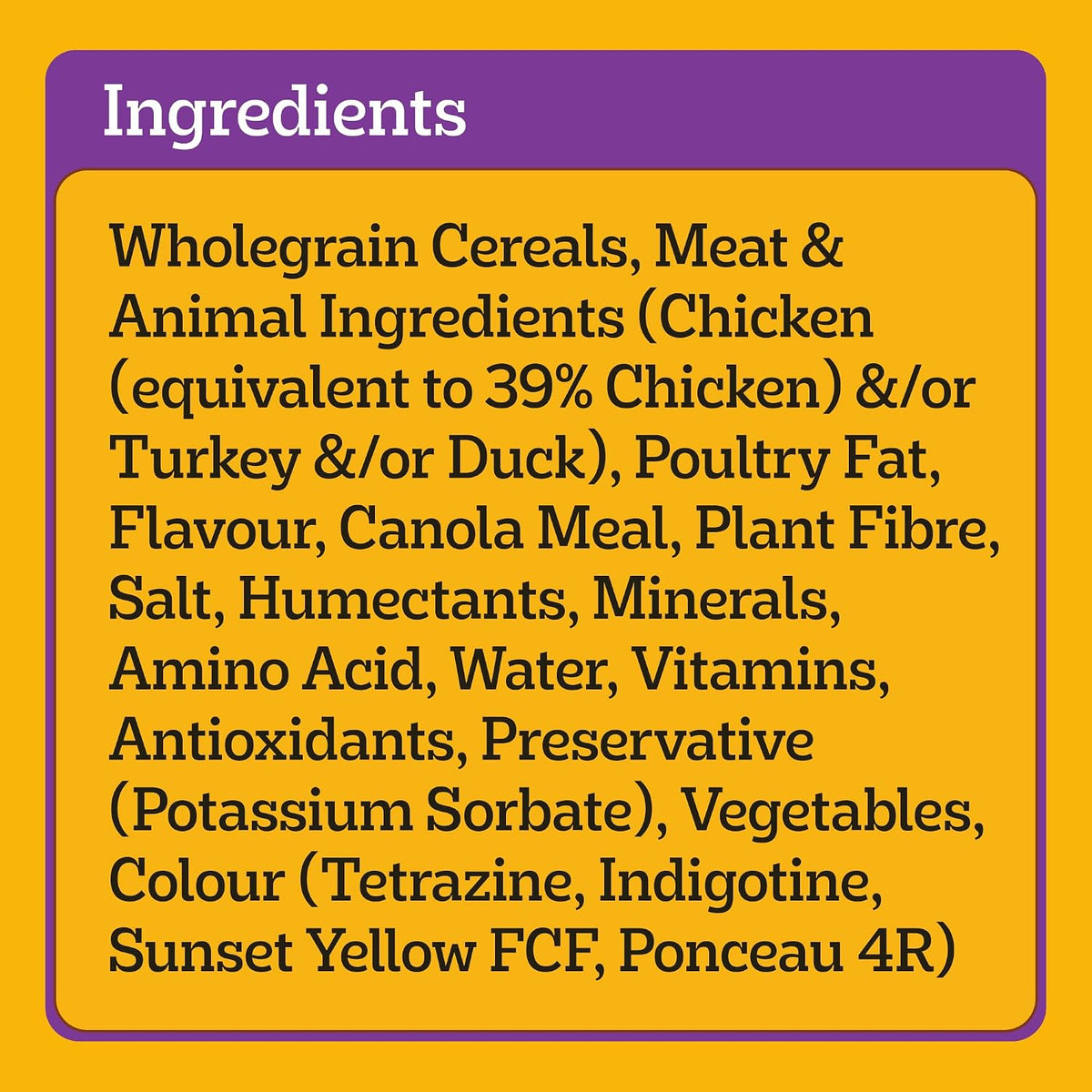 PEDIGREE Small Breed Chicken Dry Dog Food 2.5kg Bag 4 Pack at Petservo