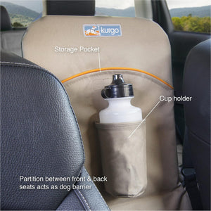 Kurgo - Padded Dog Car Carrier at Pet Servo