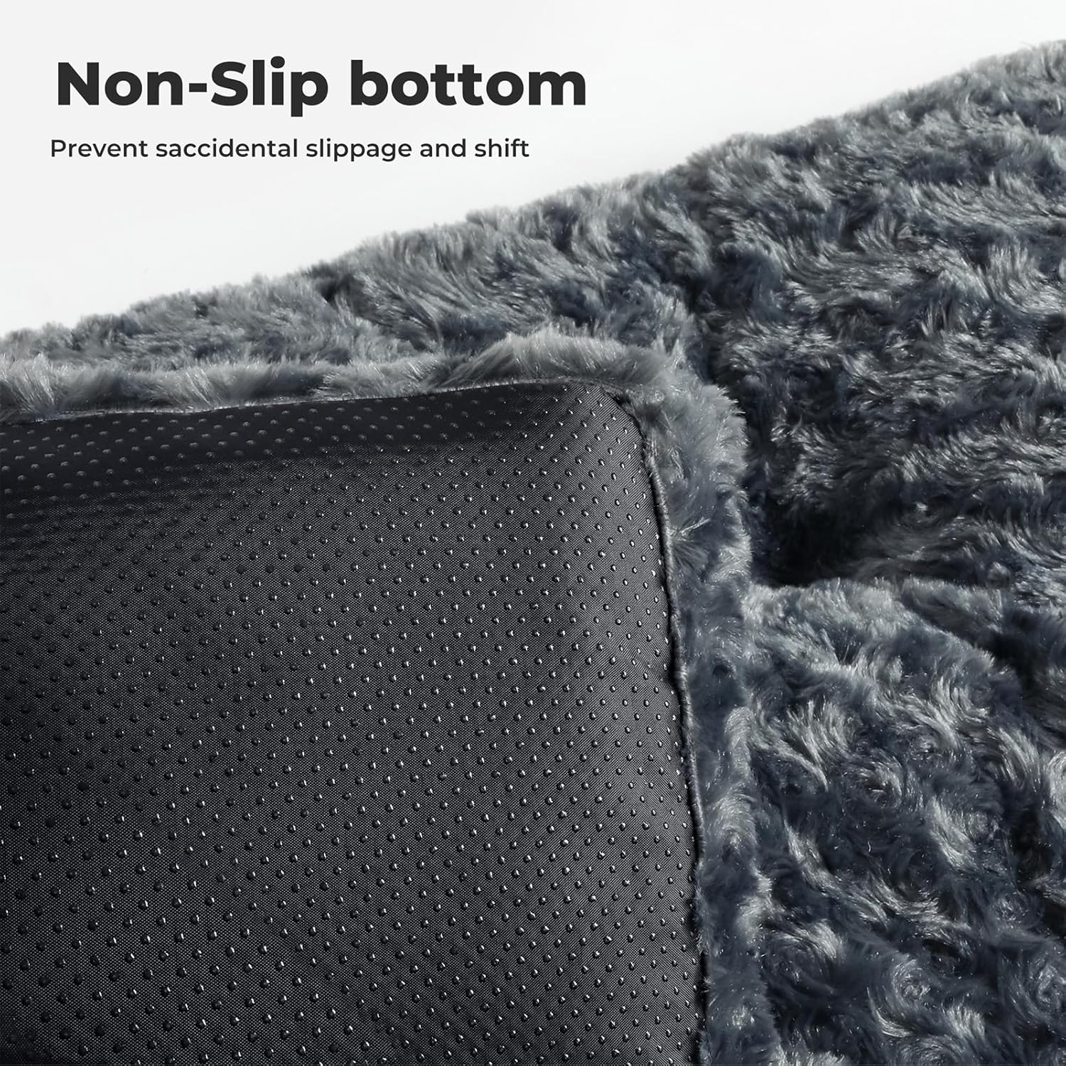 Pawz Soft Swirl Pattern Dog Bed Mat Plush Velvet with Machine Washable at Pet Servo
