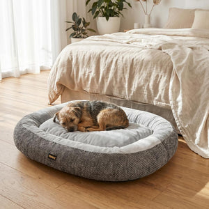 PaWz Orthopedic Dual-Layer Foam Dog Bed with Plush Cushion Top with Machine Washable Cover at Pet Servo