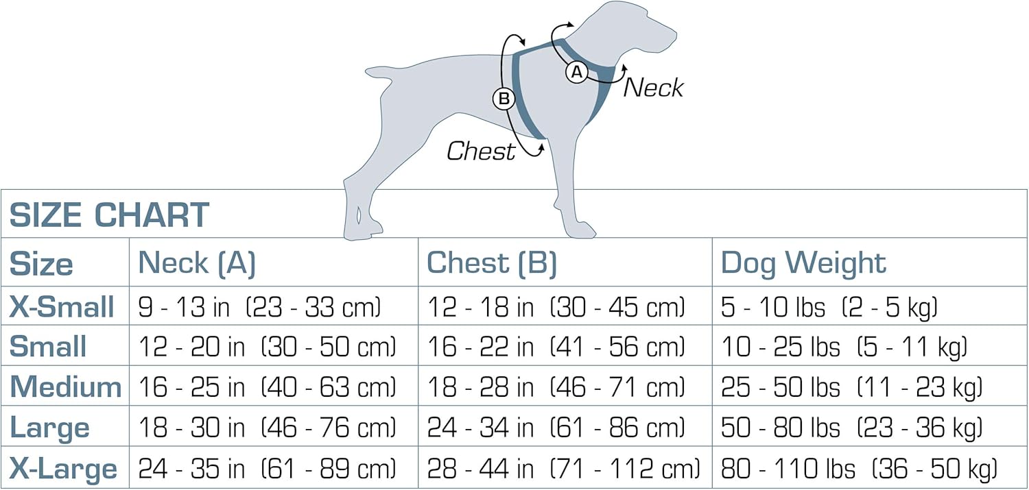 Kurgo - Journey Air Dog Harness, (Black/Grey) at Pet Servo