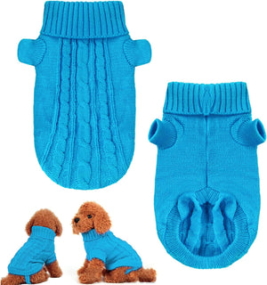 Knitted Sweater M – Cozy & Stylish for Small Pets - Petservo