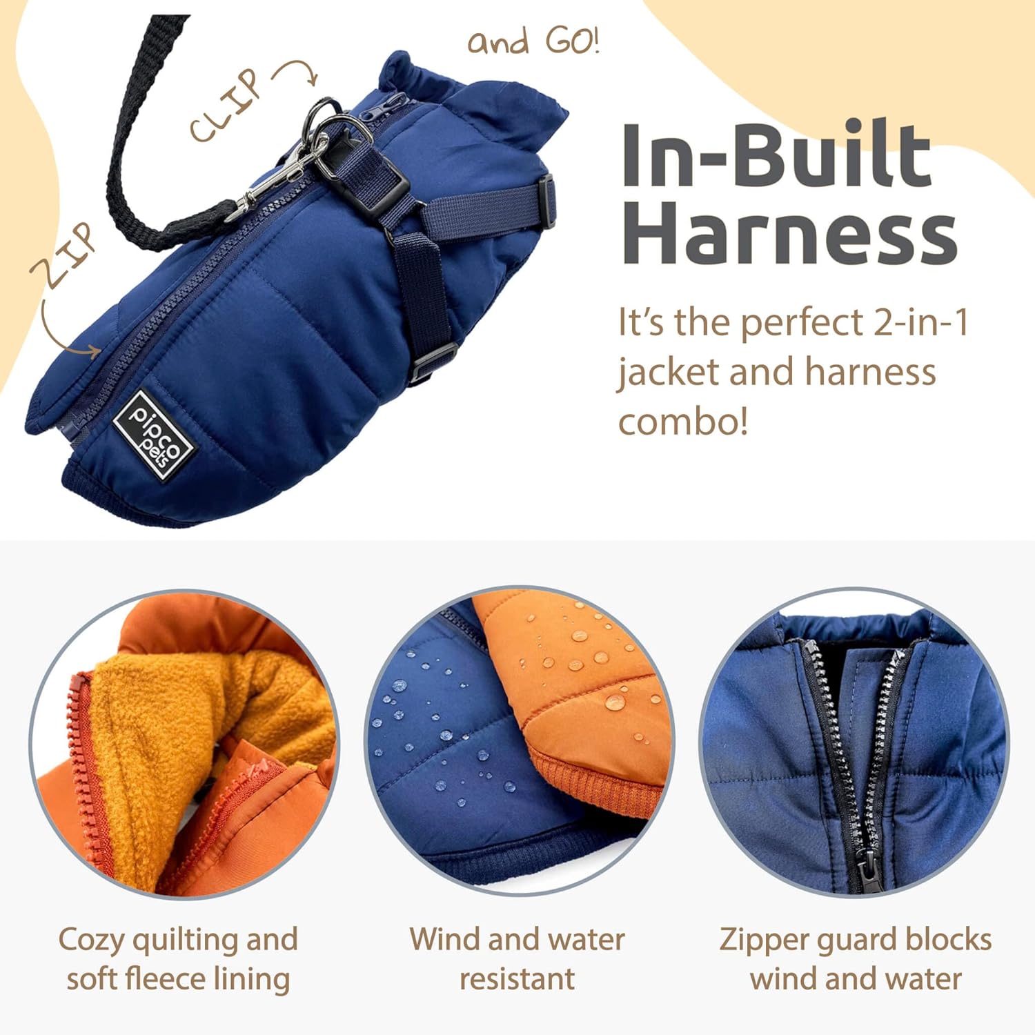 Puffer Jacket S-Snug – Warm & Windproof - Petservo