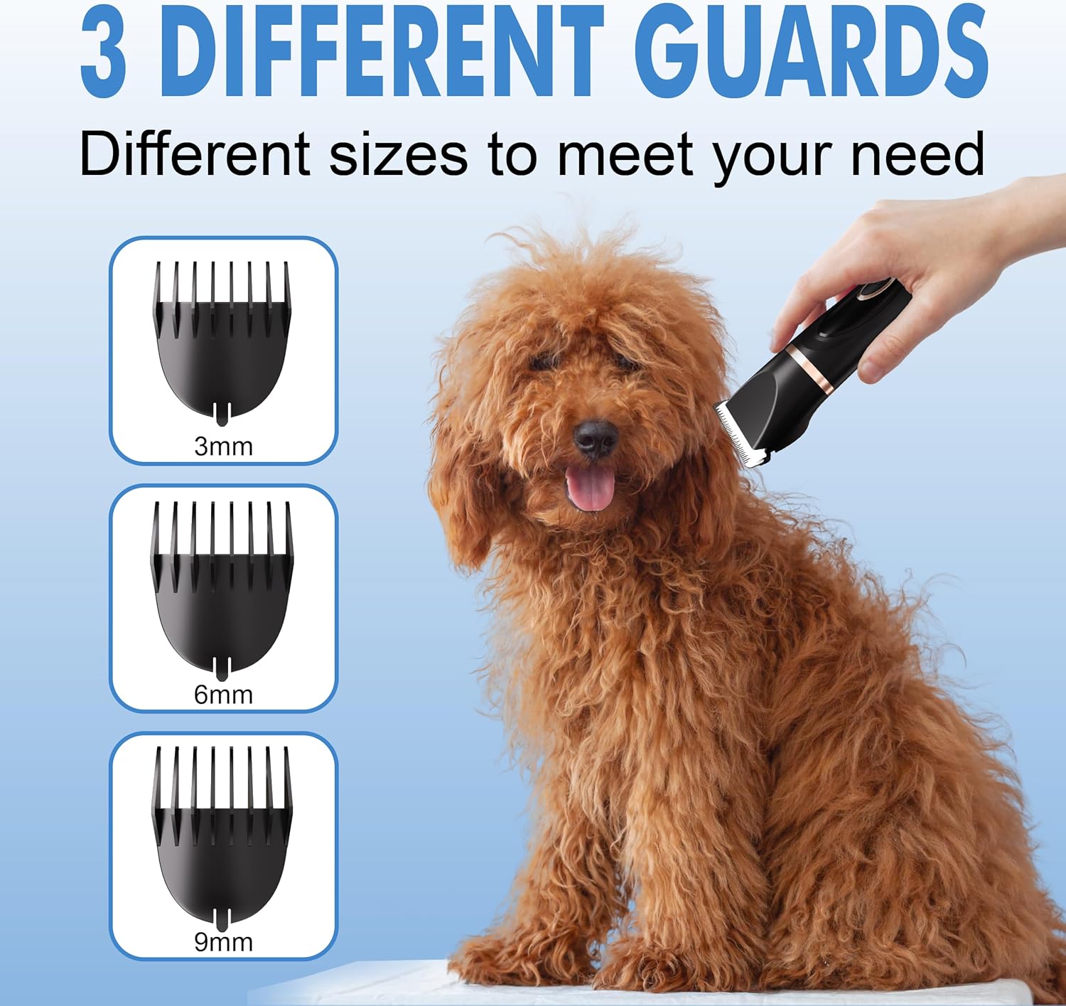Buy JENCENBIO 3-in-1 Rechargeable Pet Grooming Kit at Pet Servo