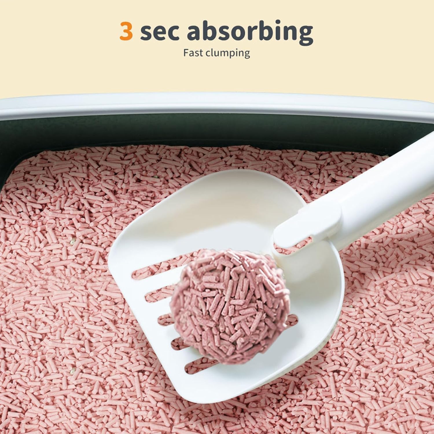 PaWz - Tofu Cat Litter Clumping, Ultra Absorbent and Fast Drying Long Lasting Odor Control (Watermelon) at Pet Servo