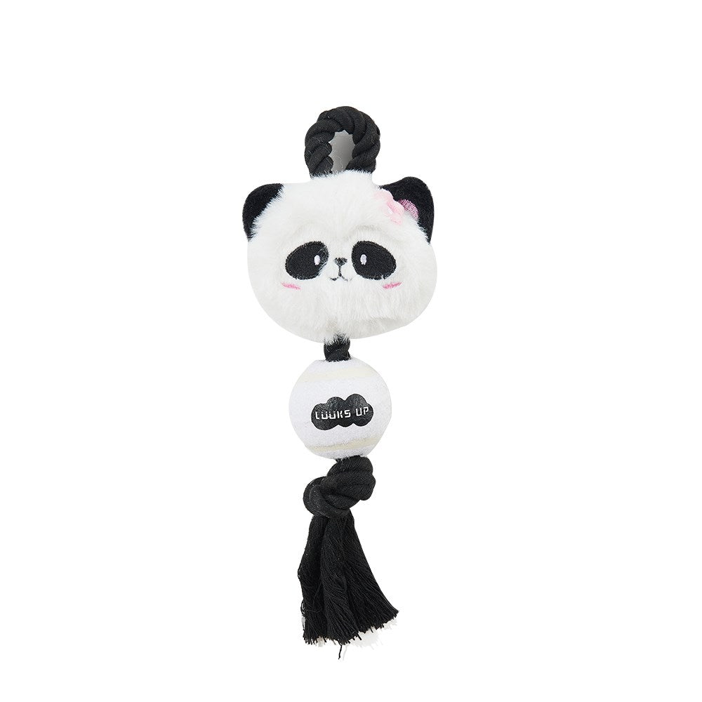LUUKSUP - TENNIS Dog Toy - Panda at Pet Servo