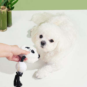 LUUKSUP - TENNIS Dog Toy - Panda at Pet Servo