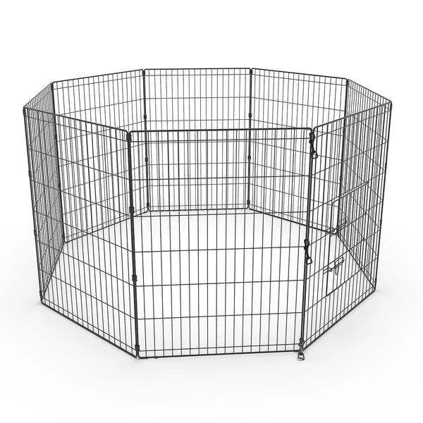 Advwin - Pet Playpen Dog Dence Exercise Pen 8 Panel 30 inch - petservo