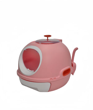 YES4PETS - Cat Litter Box with Sky Window & Drawer - Pet Servo