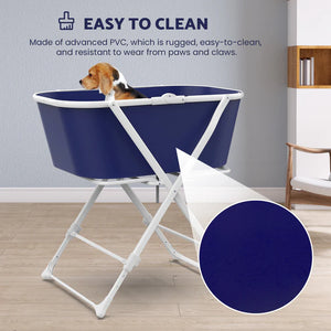 Advwin - Dog Foldable Bathtub 5 Adustable Height - PetServo-2