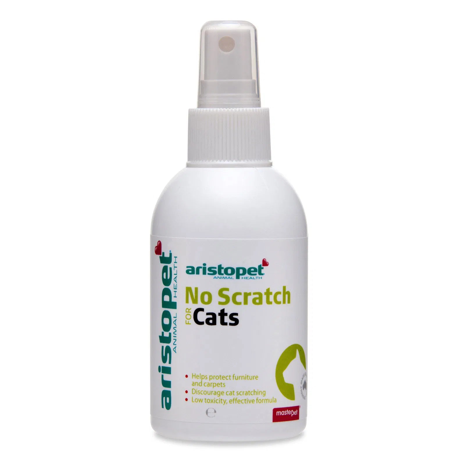 Aristopet No Scratch Cats spray bottle on a white background at Pet Servo.