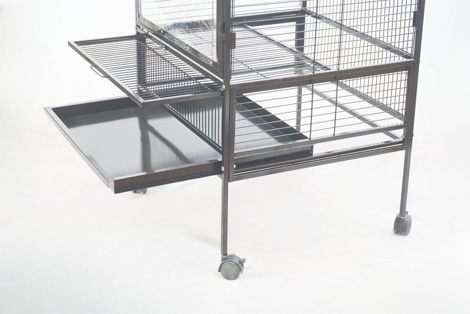 YES4PETS - Large 174cm Bird Cage with Tray & Wheels - Pet Servo