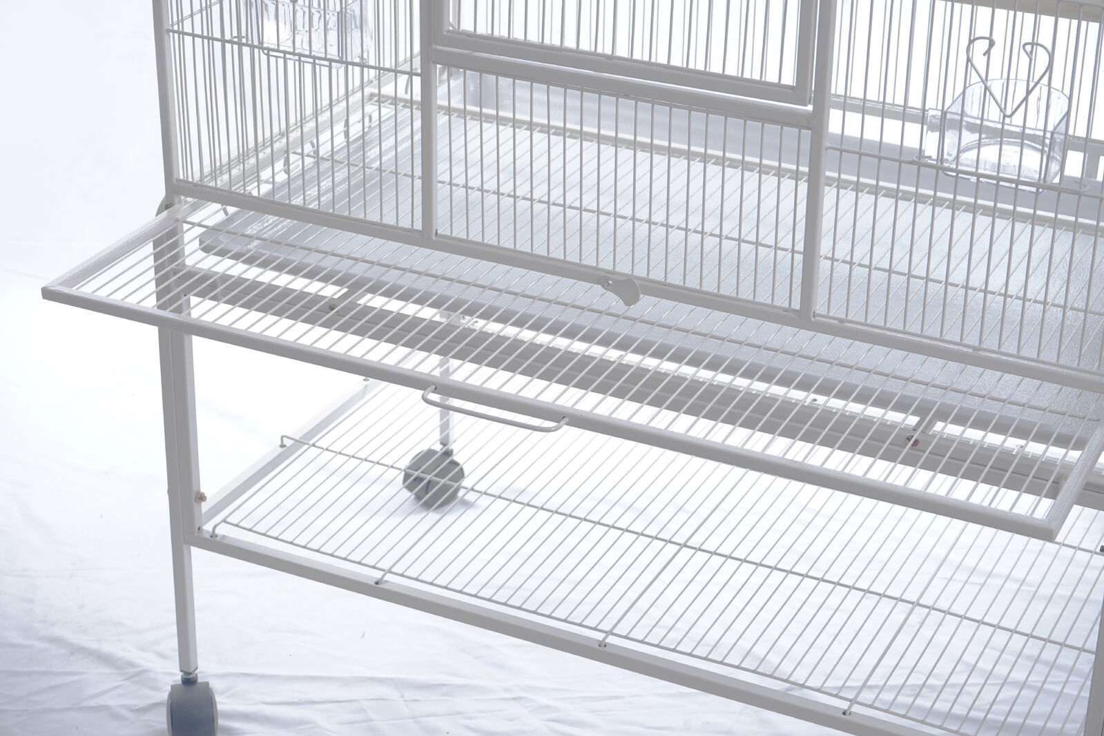 YES4PETS - 140cm Bird Cage with Perch & Wheels - Pet Servo